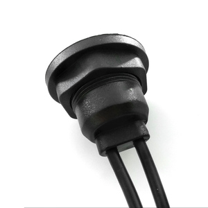 USB AF TO AM แผงพอร์ตคู่ยูเอสบีกั้นเป็นช่องต่อ USB ทรงกลม IP67สายถั่วฝาครอบ PVC - Product Image 4