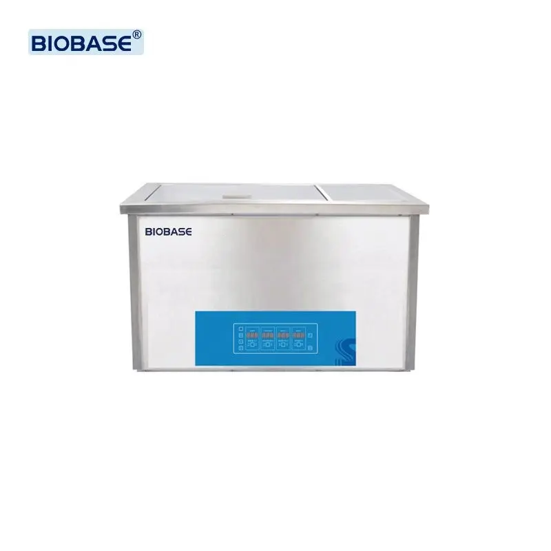 BIOBASE Ultrasonic Cleaning/Hot-Wind Drying Industrial Double-Tanks Cleaner with Filter System ultrasonic cleaning machine