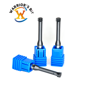 ウォリアーズビットCNC金属加工用3歯カーバイドエンドミルコーティングスレッドフライスカッター - Product Image 3