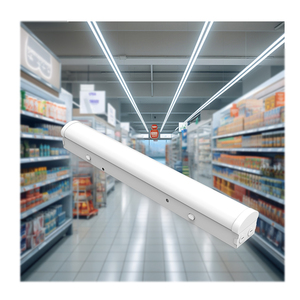 ไฟแบตเตอร์ไลท์ LED แถบเส้นตรงแบบปรับได้ CCT & wattage ได้รับความนิยมในร้านค้าพร้อมรีโมทสีขาว & การควบคุมด้วยเสียงผ่าน WiFi - Product Image 1