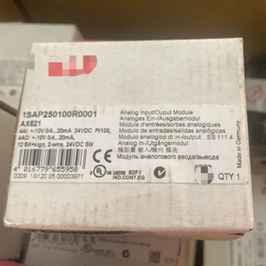 New Original Ready Stock Ax521 1sap250100r0001 <strong>Analog</strong> <strong>Input</strong> <strong>Output</strong> Module Boxspot Goods Zy Plc Supplier