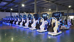 VART ประสบการณ์สุดขีด720องศาเก้าอี้เสมือนจริงจริง VR 360เครื่องจำลองการบินเครื่องเกม9D 360จำลอง - Product Image 6