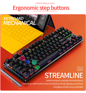 Popular K400 Wired Mechanical <strong>Keyboard</strong> RGB Backlit <strong>Computer</strong> Gaming <strong>Keyboard</strong> Mechanical for Games - Product Image 6