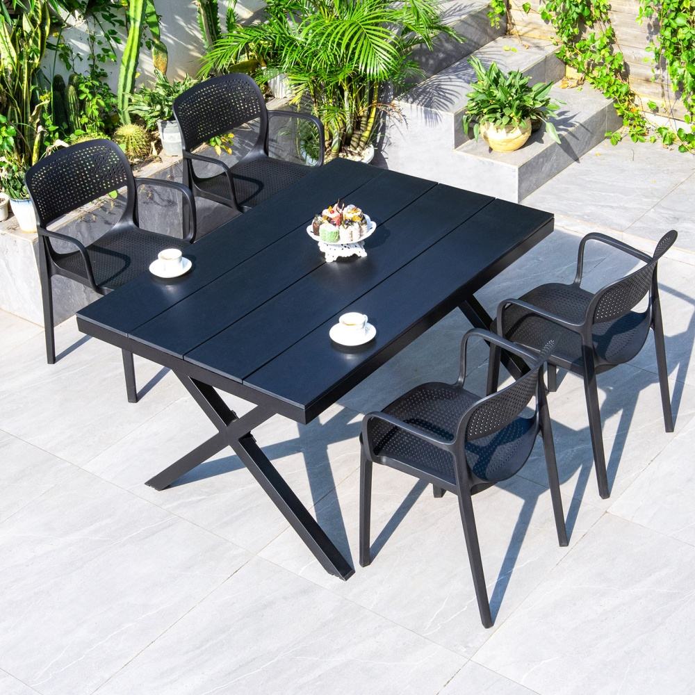 Table DB-130 * 90cm et 4 chaises