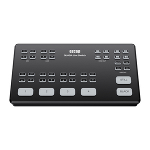 Ezcap328 QUADA-interruptor en vivo, 4 canales, HDMI, tarjeta de captura de vídeo, transmisión en vivo, estación, interruptor con múltiples botones - Product Image 5