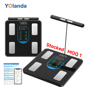 Chính Xác Thông Minh Phòng Tắm Có Trọng Lượng Quy Mô Bmi Chất Béo Cơ Bắp Phân Tích Khối Lượng 8 Điện Cực Cơ Thể Chất Béo Quy Mô 180Kg Tùy Chỉnh - Product Image 1