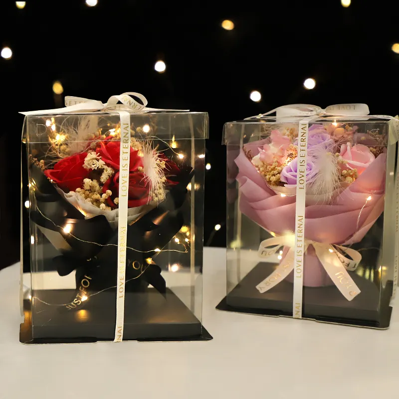 Vente en gros de décorations de mariage bouquet de roses à fleurs sèches pour la décoration de bouquet dly