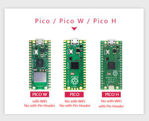 Ahududu Pi PICO W geliştirme kurulu ahududu Pi PICO H IoT Python/C programlama anakart