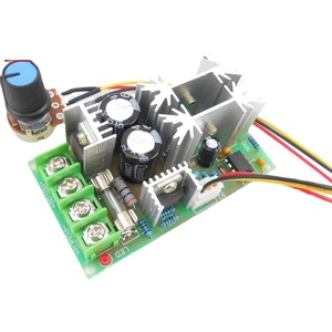 Gleichstrom motor drehzahl regler 12V, 24V, 36V, 48V Hoch leistungs antriebs module, PWM-Regler, 20A Strom regler - Product Image 1