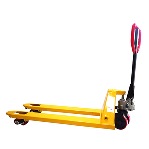 Rueda de PU Transpaleta manual hidráulica de 2 toneladas Herramienta de manejo de materiales de alta calidad Almacén de fábrica Carga y descarga
