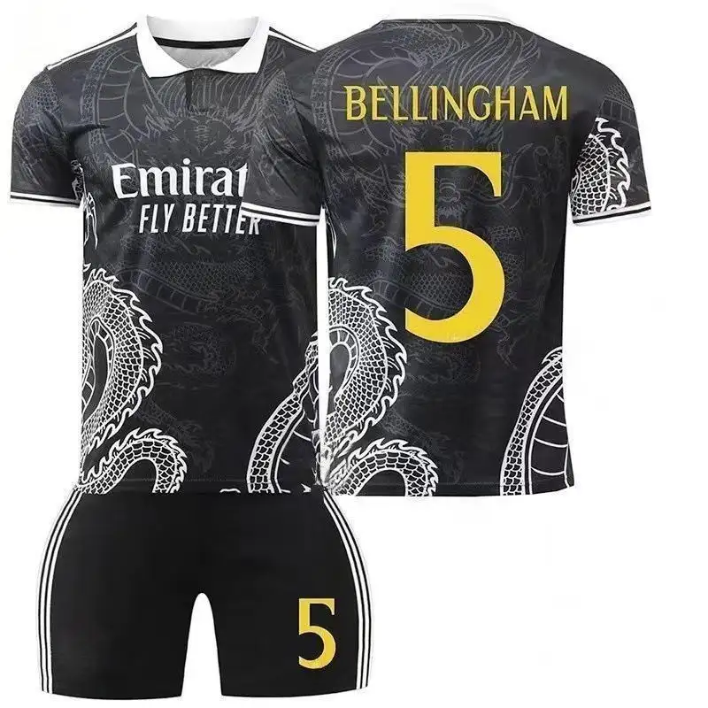 2425 Club Football jersey #5 Bellingham #7 VINI JR Wholesale Custom Reversible Soccer Uniforms maillot de football