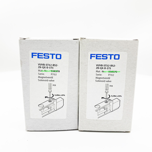 Yepyeni orijinal F ESTO iki pozisyon beş yönlü çift elektronik kontrol solenoid vana VUVB-ST12-B52-ZH-QX-D-1T1 558370 sto - Product Image 2
