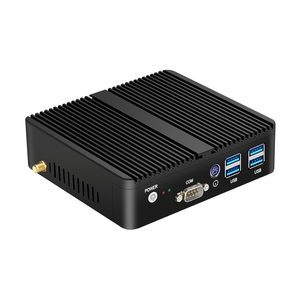 PFsense Fanless Mini PC <strong>In</strong>-tel Ce-leron Processor J4125 Support Window 10 2 LAN <strong>Network</strong> Server Mini PC Router - Product Image 4