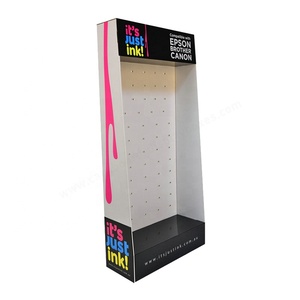 Пользовательские цветная печать крюк дисплей гофрированный складной Pegboard картонный крюк стеллаж - Product Image 6
