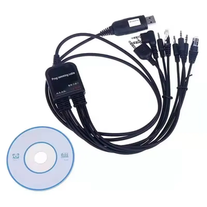 8 in 1 Computer USB cavo di programmazione Radio Mobile Multi connettori per kenwood baofeng motorola yaesu icom pratico autoradio - Product Image 2