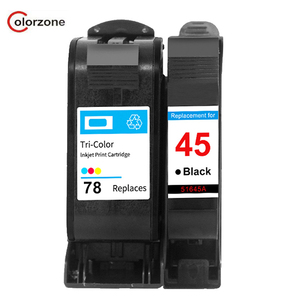 Uyumlu HP45 HP78 mürekkep kartuşları HP için hp 45 için 78 deskj 930c 950c 960c 1120c 1125c 710c 720c 820c 1280 1180c Imprimante - Product Image 4