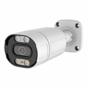 Metal su geçirmez kamera 3MP renkli IP kamera IP66 tam renkli gece görüş ağ kamerası ses ile - Product Image 1