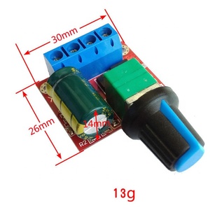 5A 90W PWM 12V DC Motor drehzahl regler Modul DC-DC 5V-35V Einstellbarer Drehzahl regler Reglersc halter 24V - Product Image 4