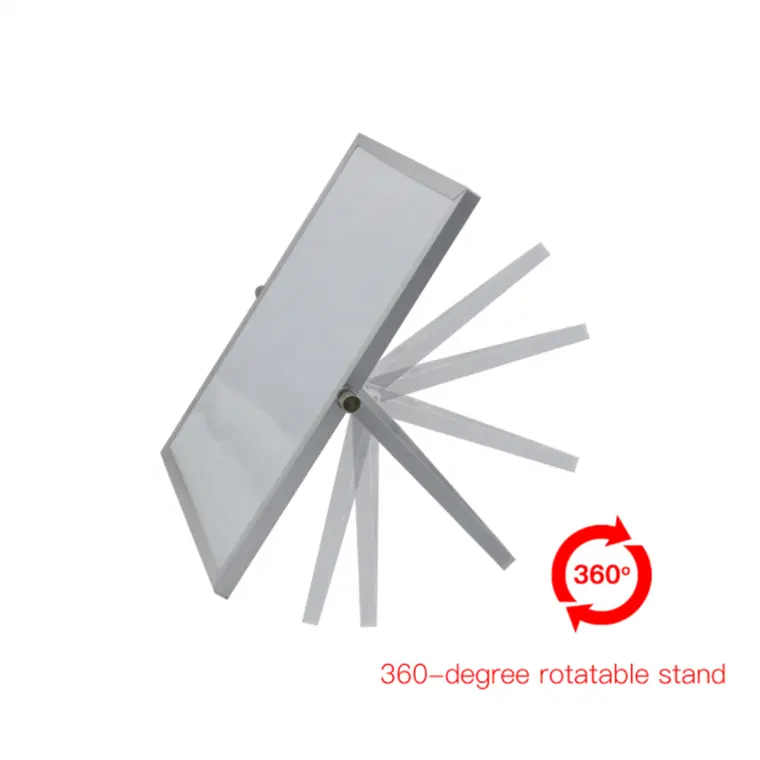 Stand-type Foldable Portable Children's Student Office Home Double-sided Magnetic Desktop Mini Whiteboard
