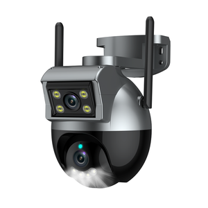 App。Icam365无线支持128存储卡闭路电视安全知识产权摄像机室外双镜头网络PTZ摄像机原始设备制造商H.265 1年CMOS - Product Image 1