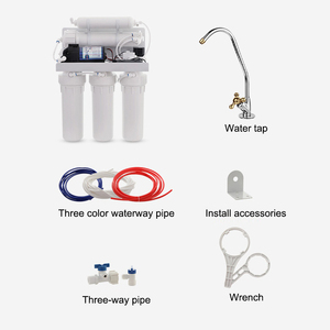 Pre <strong>Filter</strong> for Household Tap Water RO <strong>Reverse</strong> <strong>Osmosis</strong> Water <strong>Filter</strong> <strong>Installed</strong> in the Kitchen - Product Image 6