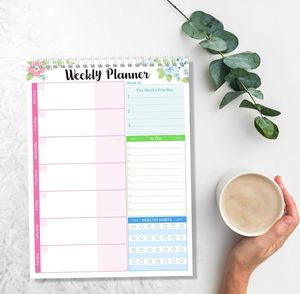 Custom Portable Daily Weekly Memo Pad Planner to Do List Notepads <strong>Index</strong> Note Book - Product Image 1