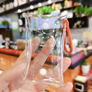 Phim Hoạt Hình Phong Cách 9*12Cm Trong Suốt <span class=keywords><strong>PVC</strong></span> Key Wallet Trường Hợp Pouch <span class=keywords><strong>Mini</strong></span> Keychain Xe Đồng Xu Ví Son Bóng Tai Nghe Lưu Trữ Túi Cho Phụ Nữ - Product Image 3