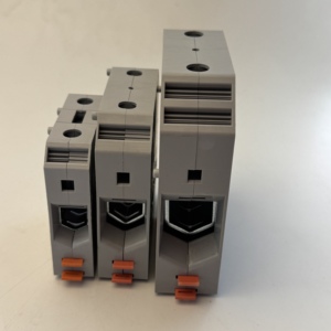 Conector de alimentación de salida 1 en 1 montado en riel Din tipo tornillo, bloque de terminales PCB de PC de alta corriente fabricado en automóviles RUKH50 - Product Image 6
