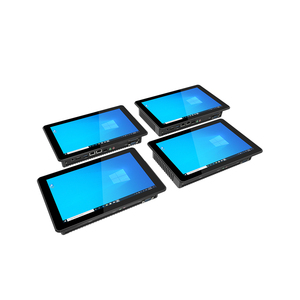 10.1 Inch <strong>Embedded</strong> <strong>Computer</strong> Fanless Industrial Touch Screen Panel Pc with Lan Port RJ45 <strong>RS232</strong> Linux <strong>Embedded</strong> All in One PC - Product Image 1
