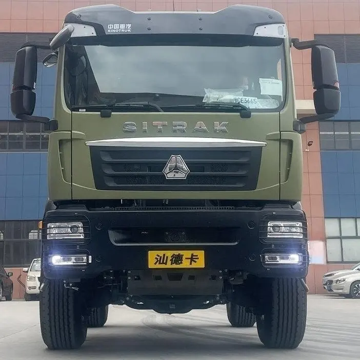 SITRAK 6x4 6x6 Used Tractor Shacman Truck SINOTRUCK White Red Yellow Blue Green for Salesinotruk 10 12 MAN Heavy Truck Manual
