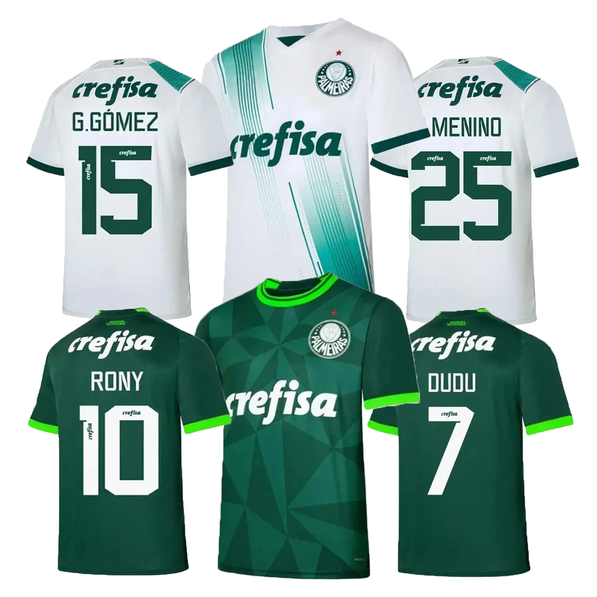 2024 camisetas de fútbol nuevo modelo Brasil Club DUDU RONY G.GOMEZ camisetas de fútbol G.MENINO México camisetas de fútbol camisas