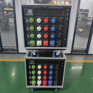 ST Power Box Distribution 3-<strong>phase</strong> Distribution Box 400A <strong>Input</strong> Power Distro Rack Powercon Splitter - Product Image 3