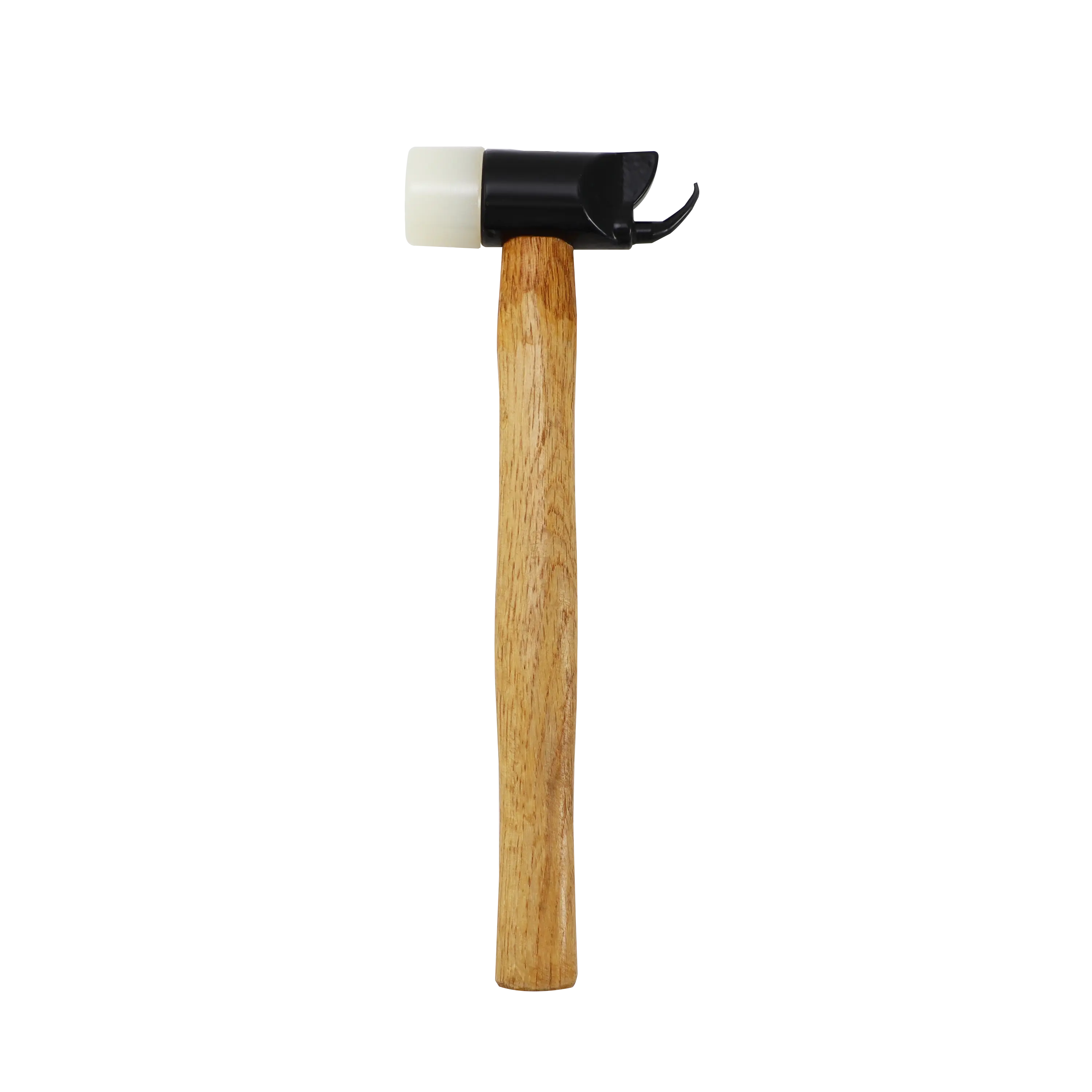 Martelo de instalação de ferramentas de bloco de equilíbrio de alta qualidade, cabo de madeira antiderrapante, um martelo para duas aplicações