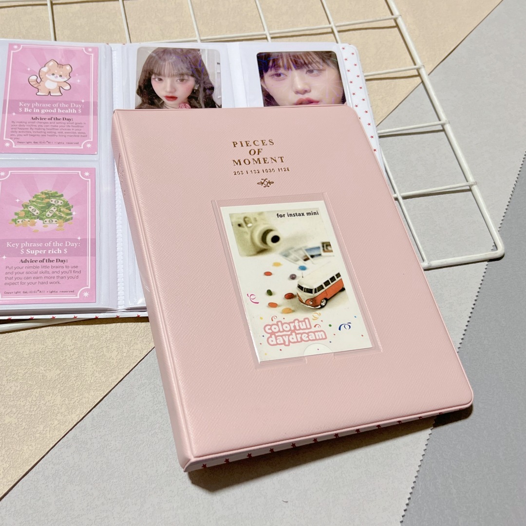 Candy grand livre-rose
