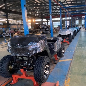 ราคาที่แข่งขัน4X4ไฟฟ้าล่าสัตว์รถกอล์ฟที่กำหนดเองอนุมัติ CE ขายส่ง - Product Image 5