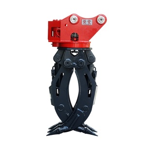 DG forwarder scavatore idraulico legname log grapple rotary smistamento per escavatore carico e scarico di legno paglia acciaio - Product Image 5