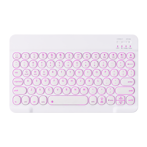Teclado de máquina de escribir de fábrica para Android, IOS, Windows, Smart TV/tableta de teléfono, teclado inalámbrico retroiluminado RGB Universal - Product Image 3