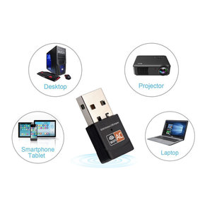 600Mbps AC 802,11 2.4G/5.8Ghz adattatore WiFi BPS RTL8811CU Chipset Mini seriale Wireless per Desktop pz schede di rete - Product Image 3