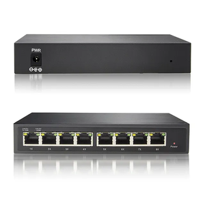DC 12v紧凑型8端口无源PoE交换机7 * 千兆比特12v Poe Out和1千兆比特RJ45上行端口非标准PoE以太网交换机 - Product Image 6