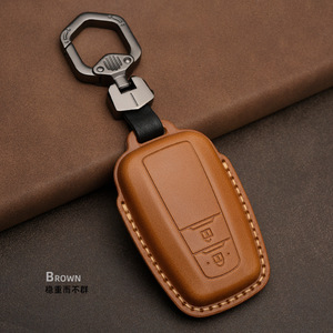 2022 samsung anahtar kapak adanmış GAC hakiki deri high-end kabuk araba anahtarlık Toyota Camry için uygun kemer döngü anahtarlık - Product Image 2