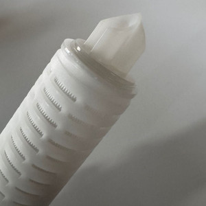 高流量0.1 0.2 0.3 0.5 1 3 5 Um 68 69mm水素過酸化物ろ過PPプリーツフィルター - Product Image 3