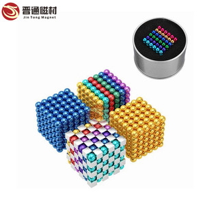 Bolas magnéticas de neodímio, coloridas, fornecedor chinês, jogos de neocímio - Product Image 1