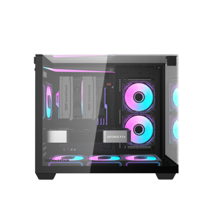 Darkflash TH285M เคสคอมพิวเตอร์ MATX และทาวเวอร์พร้อมกระจกพีซีนิรภัย - Product Image 1