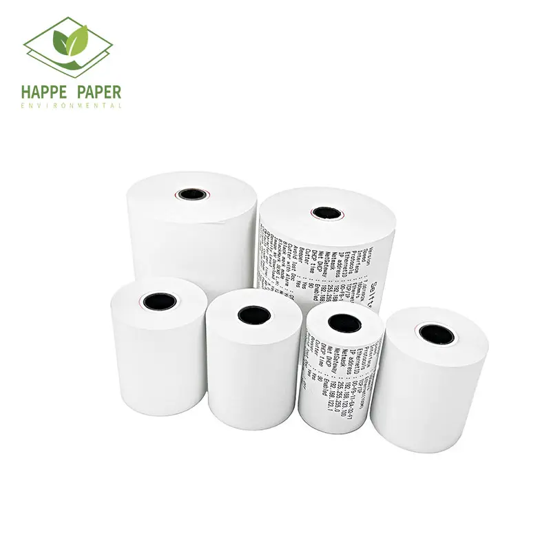 Support Sample Services Transfer Labels Self Adhesive Thermal Paper For Pos Machine and Cash Register