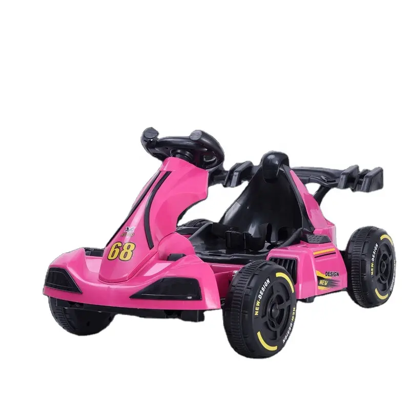 Auto bilanciate popolari di alta qualità ed economiche all'ingrosso auto da corsa a quattro ruote auto da corsa giocattoli elettrici per bambini Go-kart