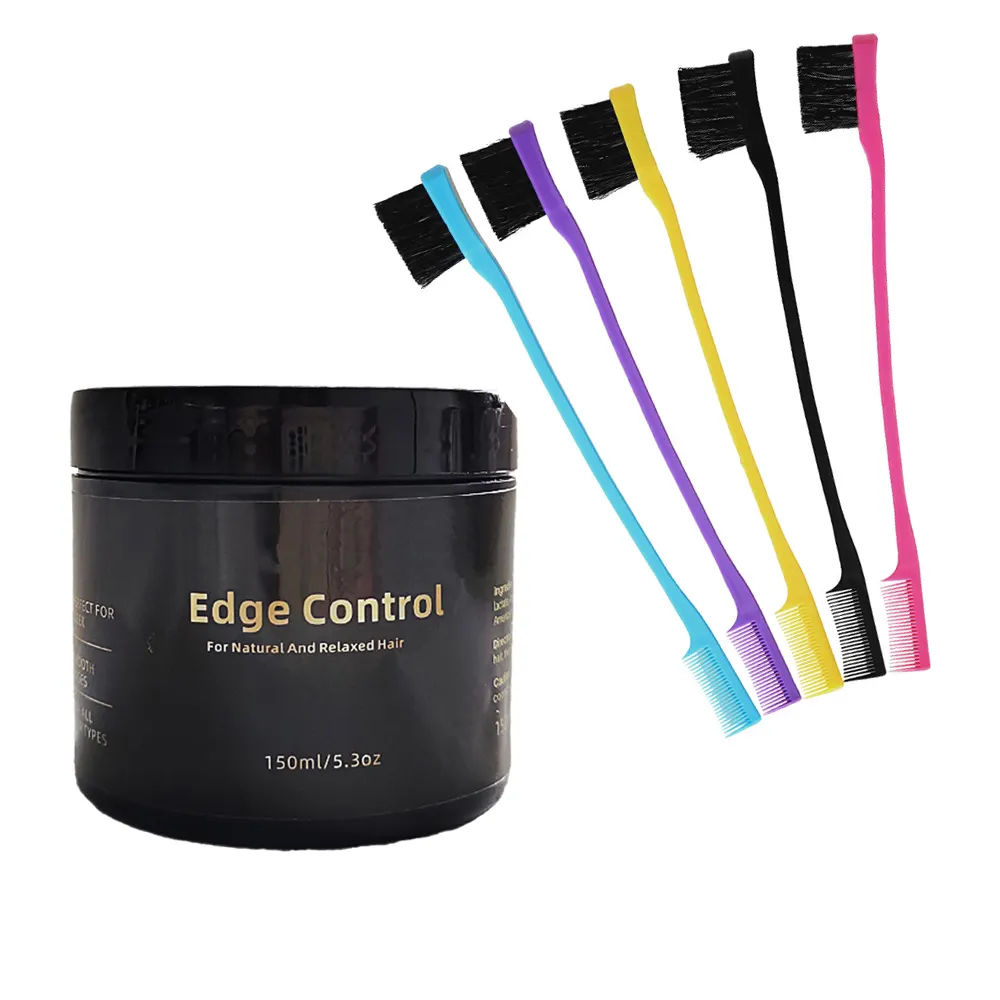 Wholesale Best Own Brand Mega Extreme Hold Style Factory Whole Sale Edge Booster Natural Mini White Label 4C Hair Edge Control