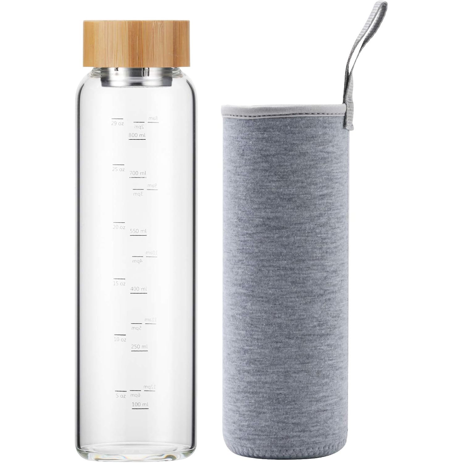 Tapa Transparente de Bambú