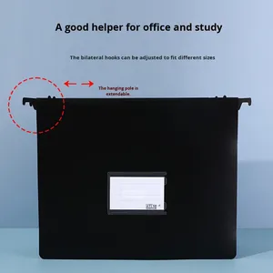 Looen Cross-Biên Giới Mô Hình Mới 7-Lưới/13-Lưới Treo Accordion Thư Mục Tập Tin PP Không Thấm Nước Văn Phòng Lưu Trữ Tài Liệu Lưu Trữ Túi - Product Image 4