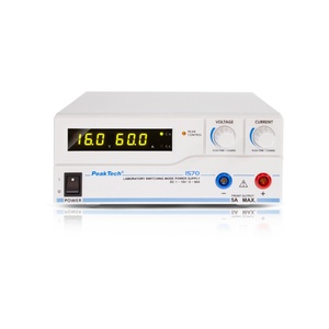 PeakTech P 1570実験用電源Dc 1-16V / 0-60A & Usb電子テスト用ハイパワーDC電源 - Product Image 1