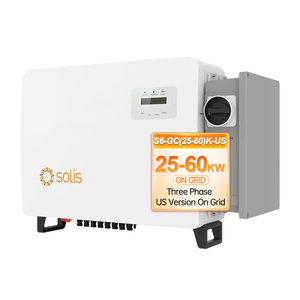 Solis 25KW 36KW 40KW 50KW并网三相美国版逆变器太阳能家用储能带液晶显示器 - Product Image 2